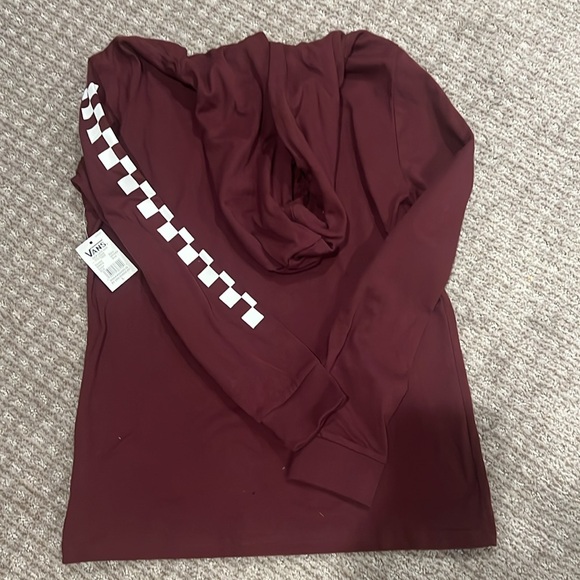 NWT BOYS VANS HOODED LONG-SLEEVE TEE - Picture 3 of 6